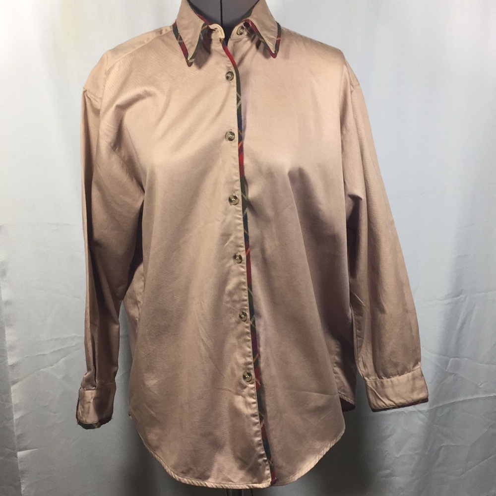 Signatures Long Sleeve Top Blouse